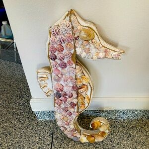 Seashell Seahorse Wall Art